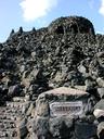 Observatory built from lava rocks.